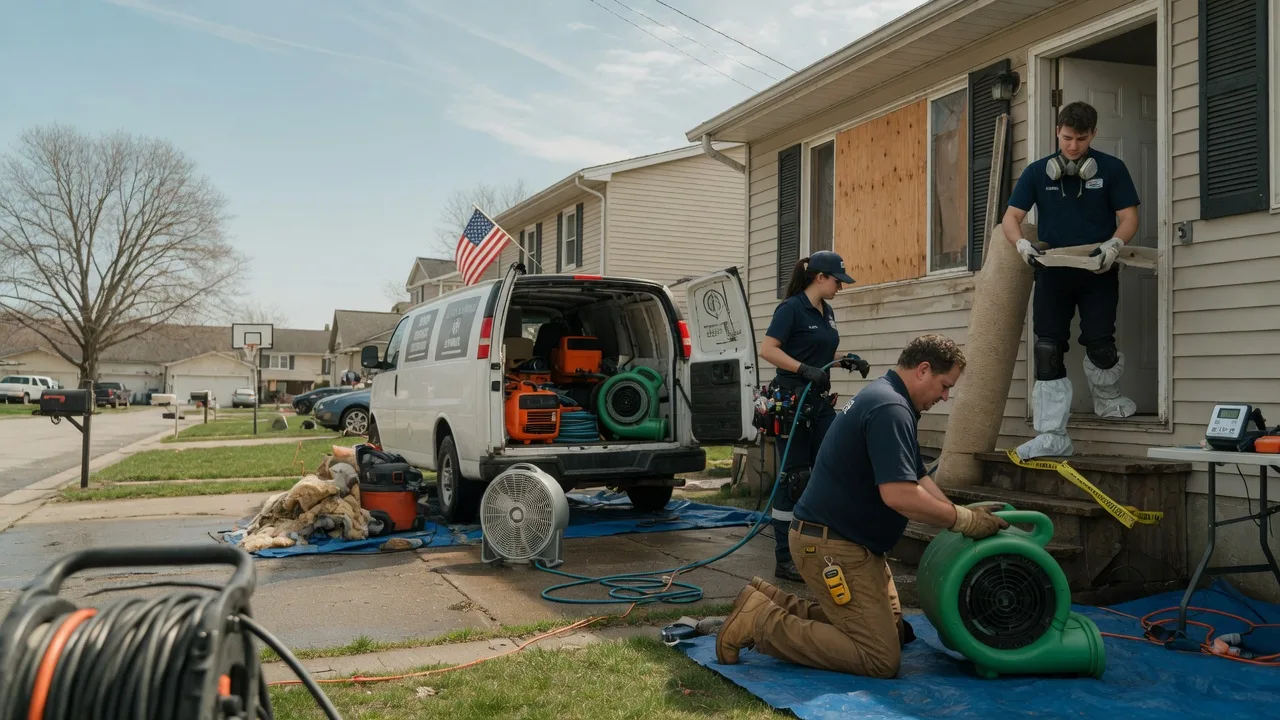 Water Damage Restoration in Parkston, SD near me